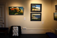 Stone and paintings